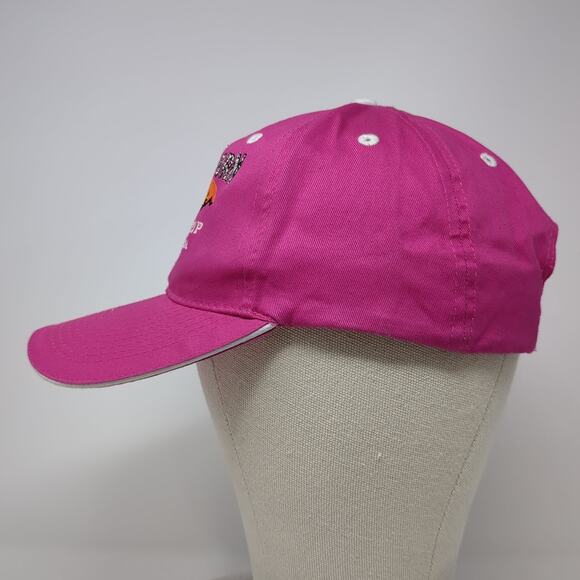 Buckhorn Gun Shop Boise, ID U.S.A. Strapback Baseball Cap Pink One Size Otto - Picture 3 of 9